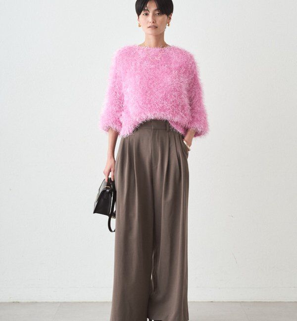  「TR3タックワイドパンツ」|チノ|