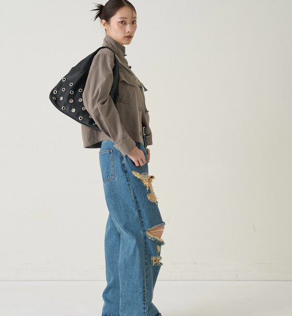  「ファイヤーマンミリタリーシャツジャケット」|ブルゾン・スタジャン|