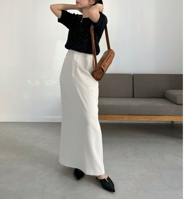  「【お気に入り累計2万超え/全骨格◎/低身長サイズ】マキシIラインスカート」|スカート|