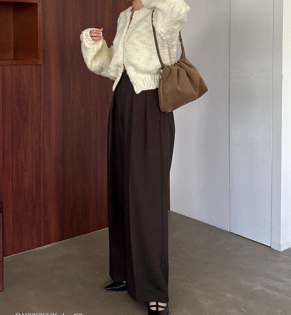  「【LE'MAGE&times;gemeilコラボ】スエードワンハンドルバッグ」|トートバッグ|