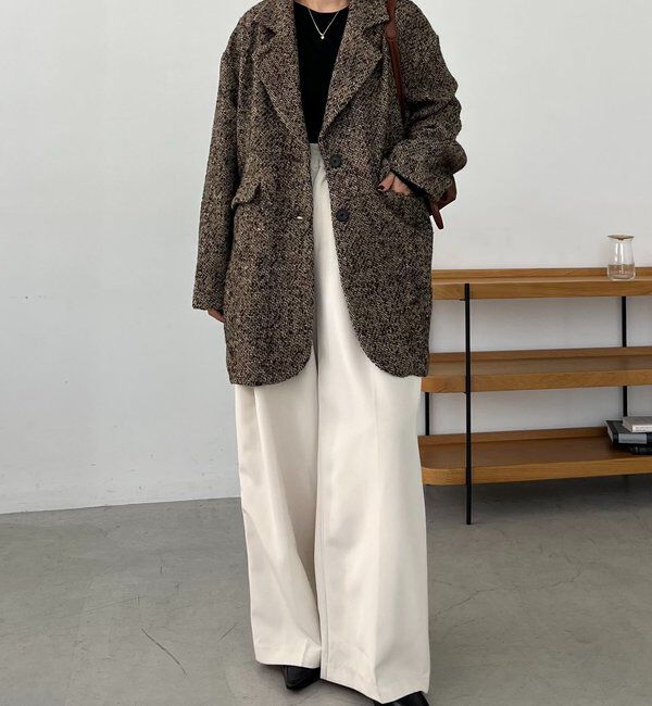  「ツイードテーラーハーフコート」|その他|