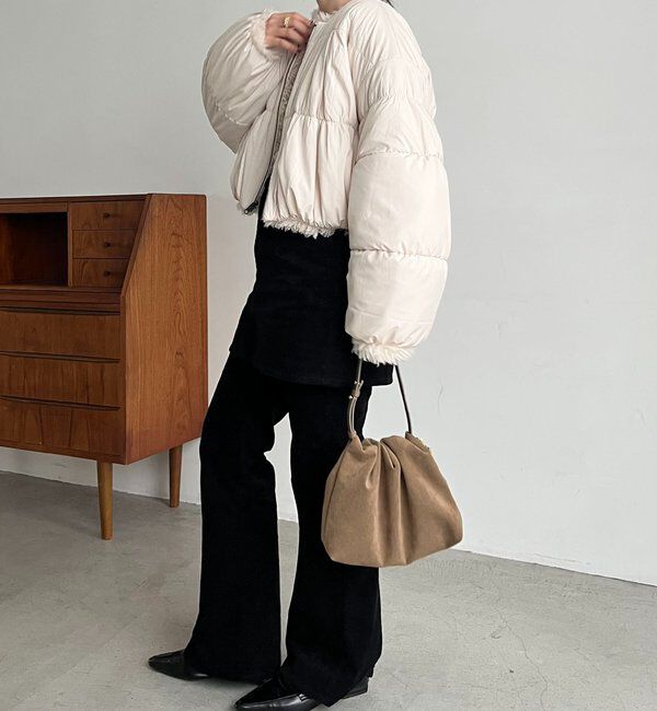  「【リバーシブル】〈C.L〉ボアリバショートジャケット」|ブルゾン・スタジャン|