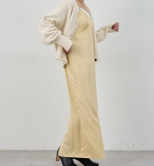  「サテンキャミワンピース」|ワンピース|