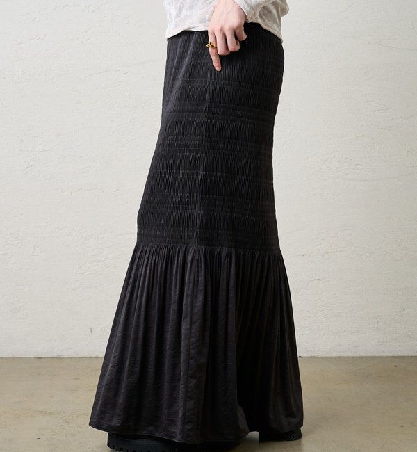  「プリーツマキシスカート」|スカート|