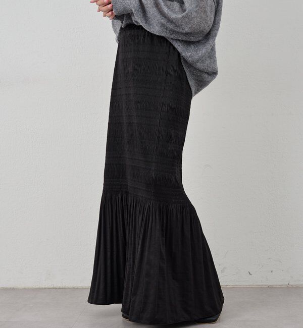  「プリーツマキシスカート」|スカート|