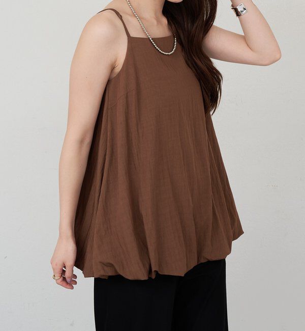  「バルーンチュニックキャミ」|キャミソール|