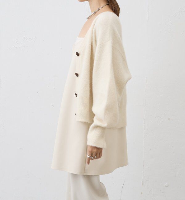  「《レイヤードにも◎》レザーチュニックキャミ」|シャツ・ブラウス|