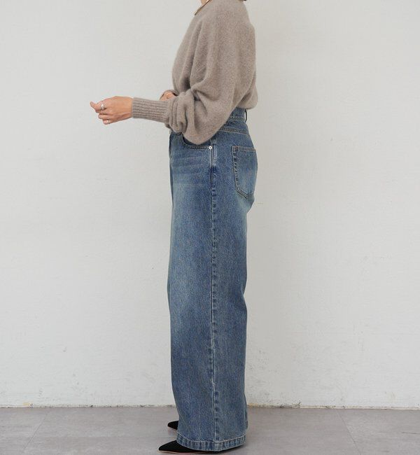  「ウエストデザインデニム」|デニム|