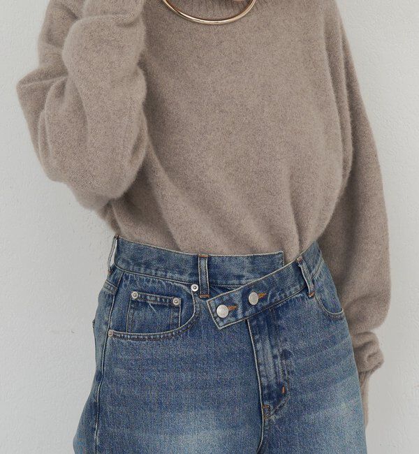  「ウエストデザインデニム」|デニム|