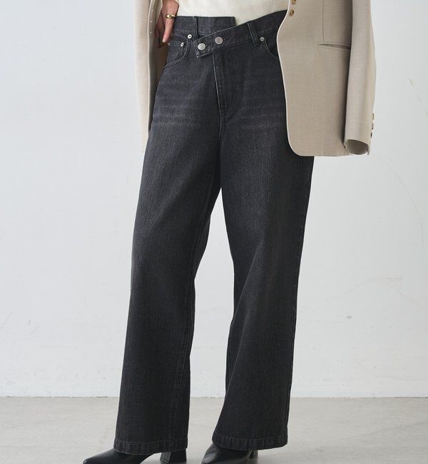  「ウエストデザインデニム」|デニム|