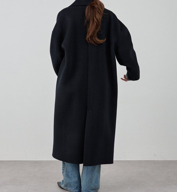  「ビッグカラーリバーロングコート」|その他|