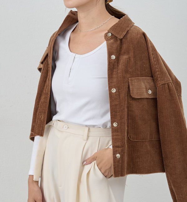  「コーデュロイシャツ」|シャツ・ブラウス|