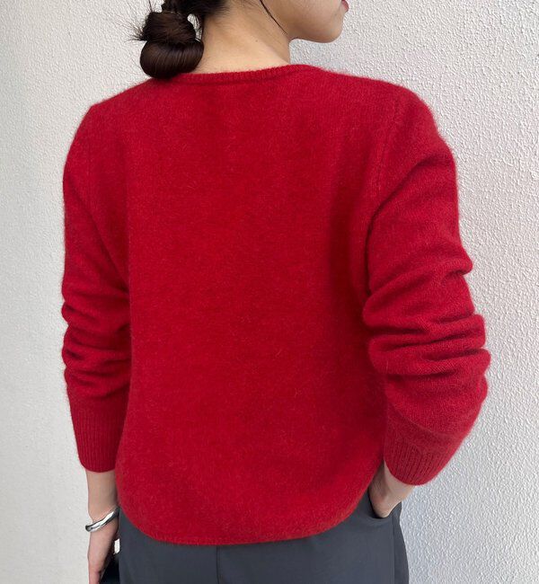  「ラクーンペプラムカーディガン」|カーディガン|