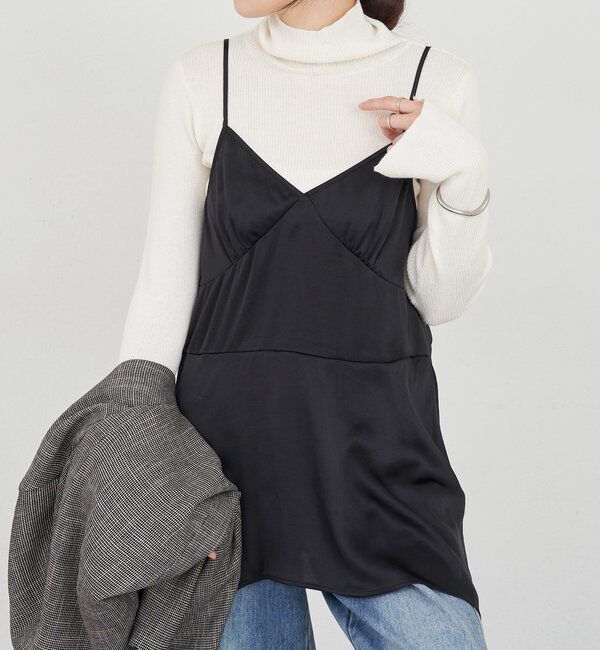 「イレギュラーヘムキャミソール」|キャミソール|