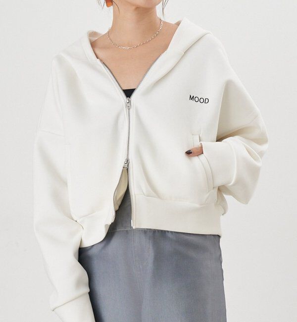  「ダブルジップフーディー」|Tシャツ・カットソー|