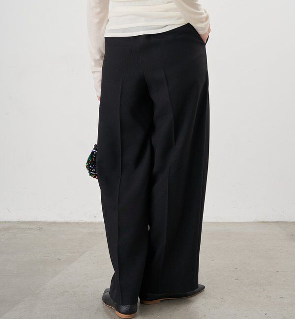  「【セットアップ対応】トロタックワイドパンツ」|チノ|