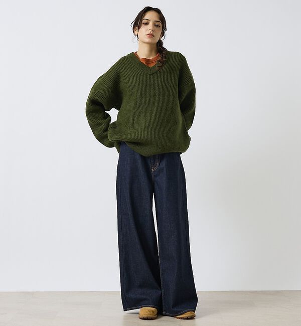 ABAHOUSE「【NEEDBY heritage/ニードバイヘリテージ】HUNK（ハンク）ミッド」|デニム|