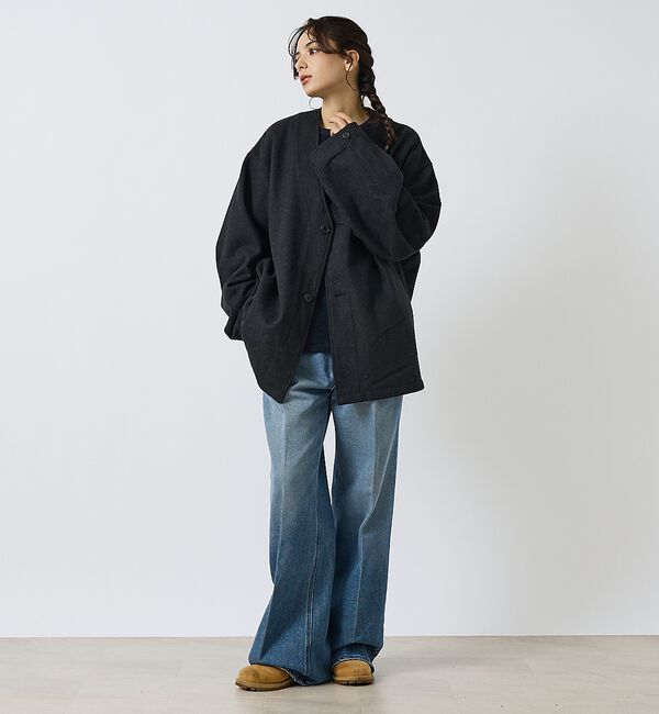 ABAHOUSE「【NEEDBY heritage/ニードバイヘリテージ】HUNK（ハンク）ミッド」|デニム|