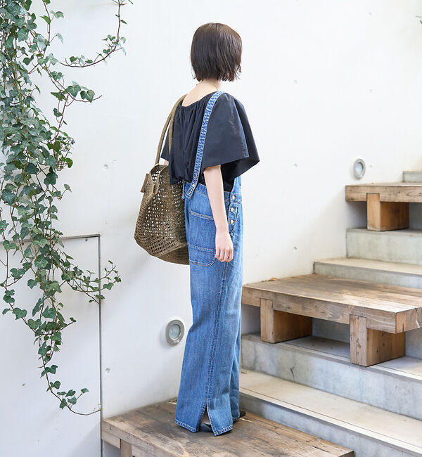 Rouge vif「【RED CARD/ レッドカード】別注 Nomad  デニムオーバーオール」|オールインワン|