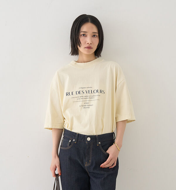 Rouge vif「ピグメントロゴBIG Tシャツ」|Tシャツ・カットソー|