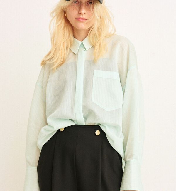 Rouge vif「【2026SS新作】【人気追加】バックツイストシャツ」|シャツ・ブラウス|