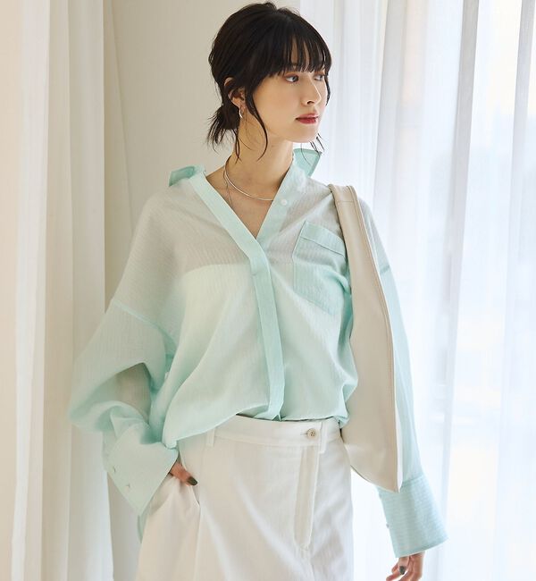 Rouge vif「【2026SS新作】【人気追加】バックツイストシャツ」|シャツ・ブラウス|