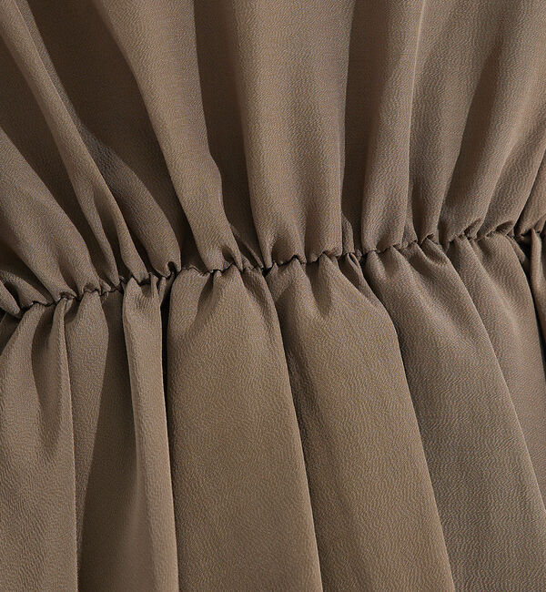 qualite「ボリュームギャザータックTOP」|シャツ・ブラウス|