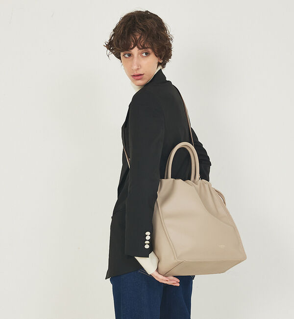 LOWELL things「Poche/ドローストリングトートＬ」|トートバッグ|