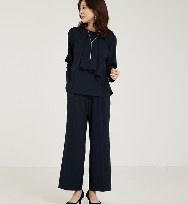 abahouse mavie「【エニデイカセット】タックストレートパンツ」|その他|