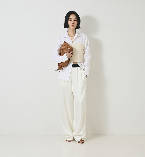 The Store by C' 「【COCUCA】リブチューブトップ」|キャミソール|