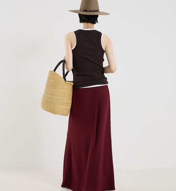 The Store by C' 「【COCUCA】ライトダブルサテンスカート」|スカート|