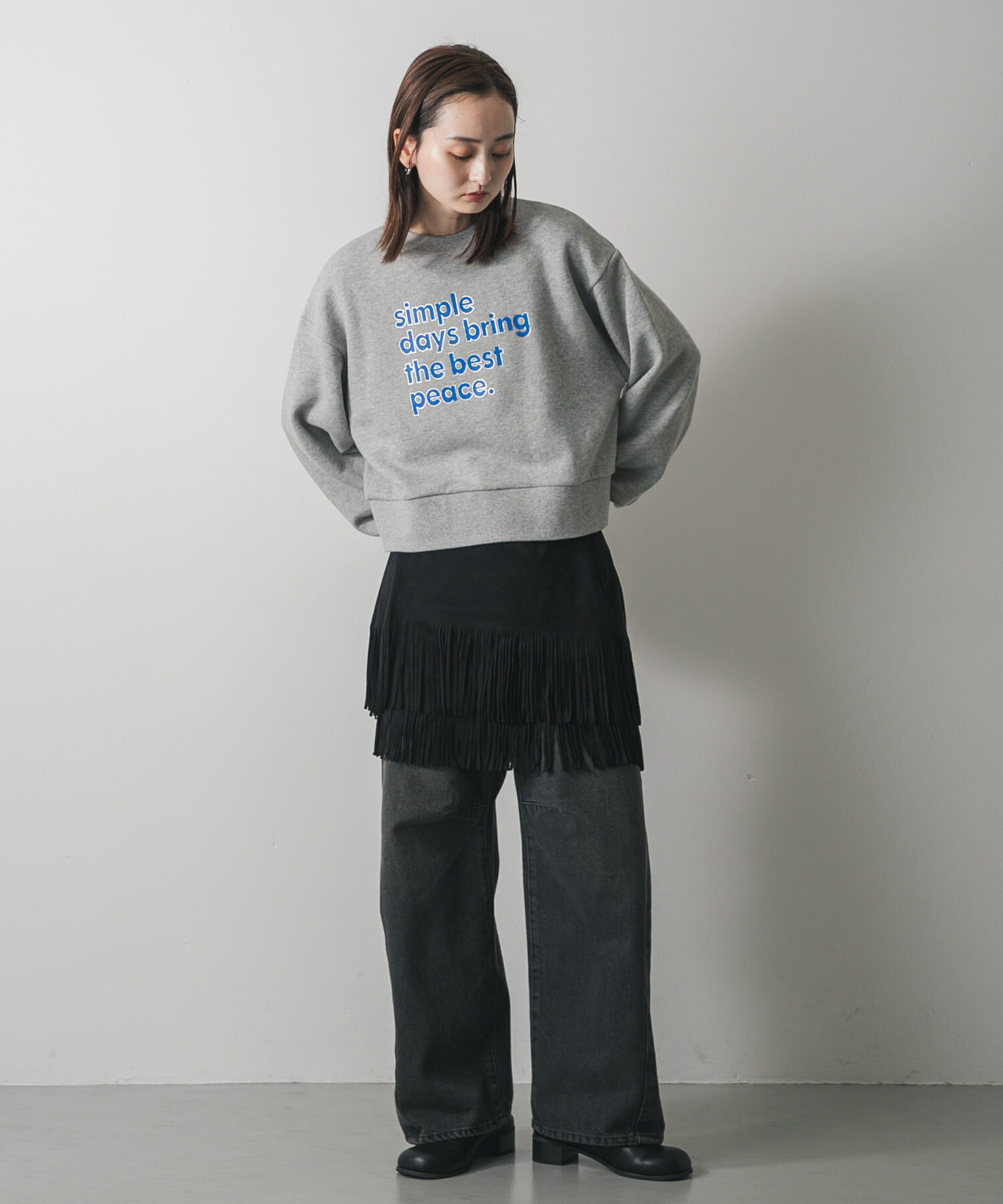 SENSE OF PLACE by URBAN RESEARCH「グラフィックルーズスウェット」|スウェット・ジャージ|