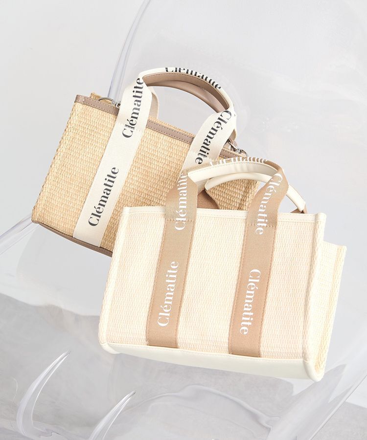 earth music&ecology「ロゴテープトートバッグ」|トートバッグ|