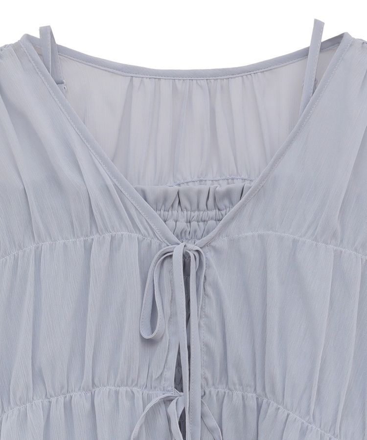 earth music&ecology「SET2点シアーシャーリングブラウス＋インナー」|シャツ・ブラウス|