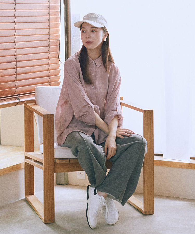 earth music&ecology「ダメージロゴキャップ」|その他|