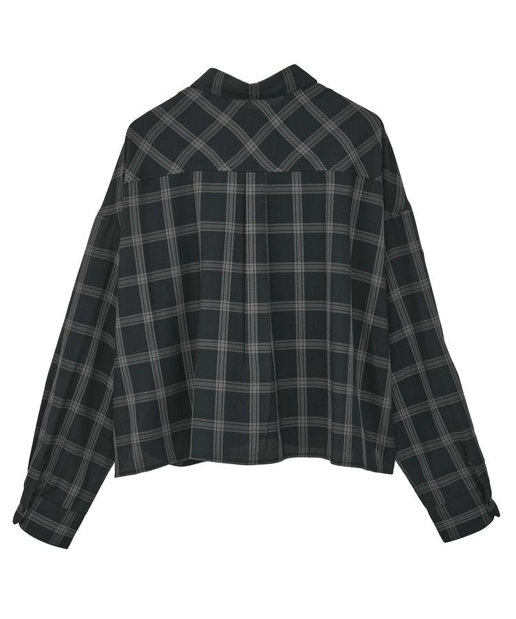 AMERICAN HOLIC「イージーケアチェックショート丈シャツ」|シャツ・ブラウス|