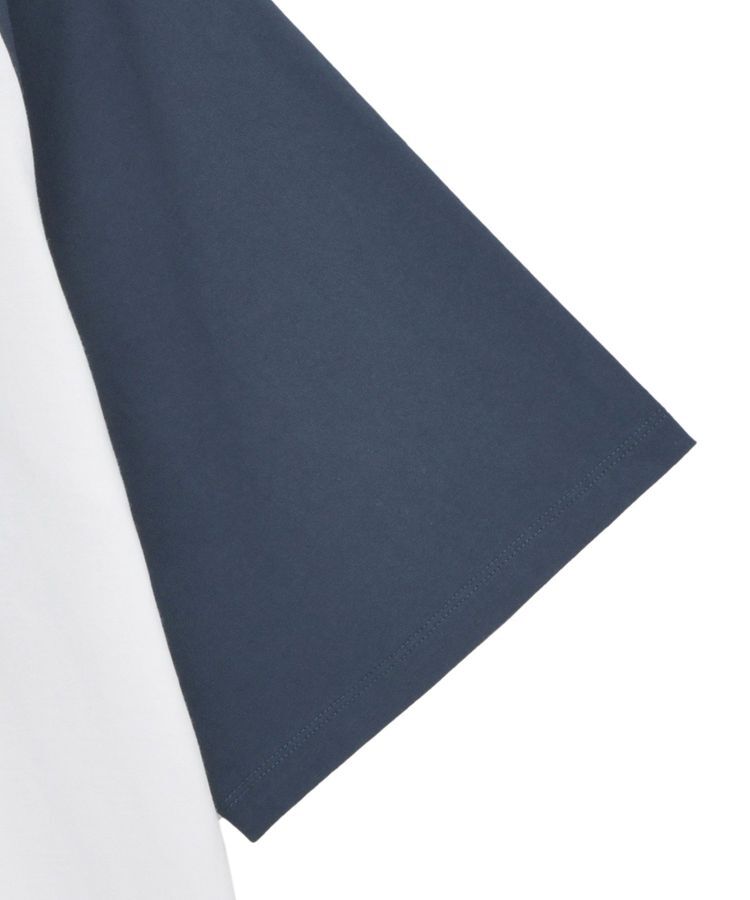 AMERICAN HOLIC「ラグラン配色7分袖プルオーバー」|Tシャツ・カットソー|