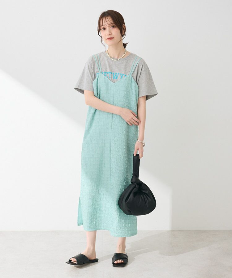 Green Parks「表面感キャミワンピース」|ワンピース|