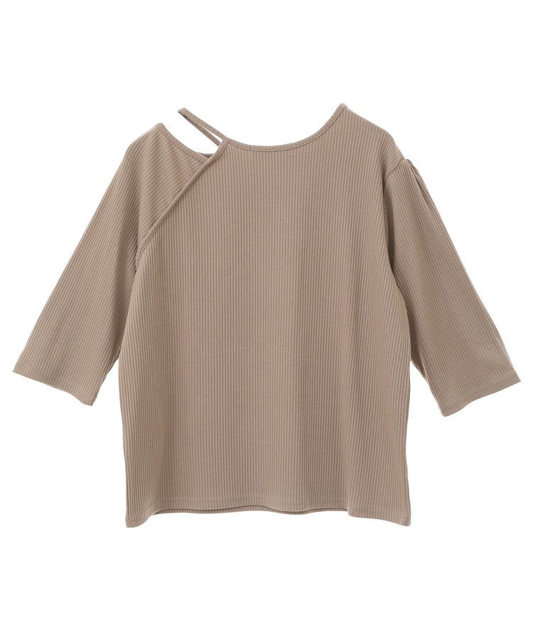 Green Parks「5分袖テレコリブプルオーバー」|Tシャツ・カットソー|