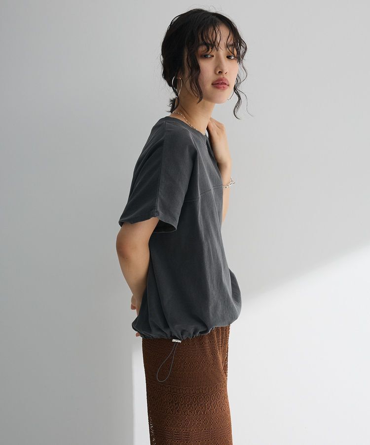 Green Parks「裾ドロストバルーンTEE」|Tシャツ・カットソー|