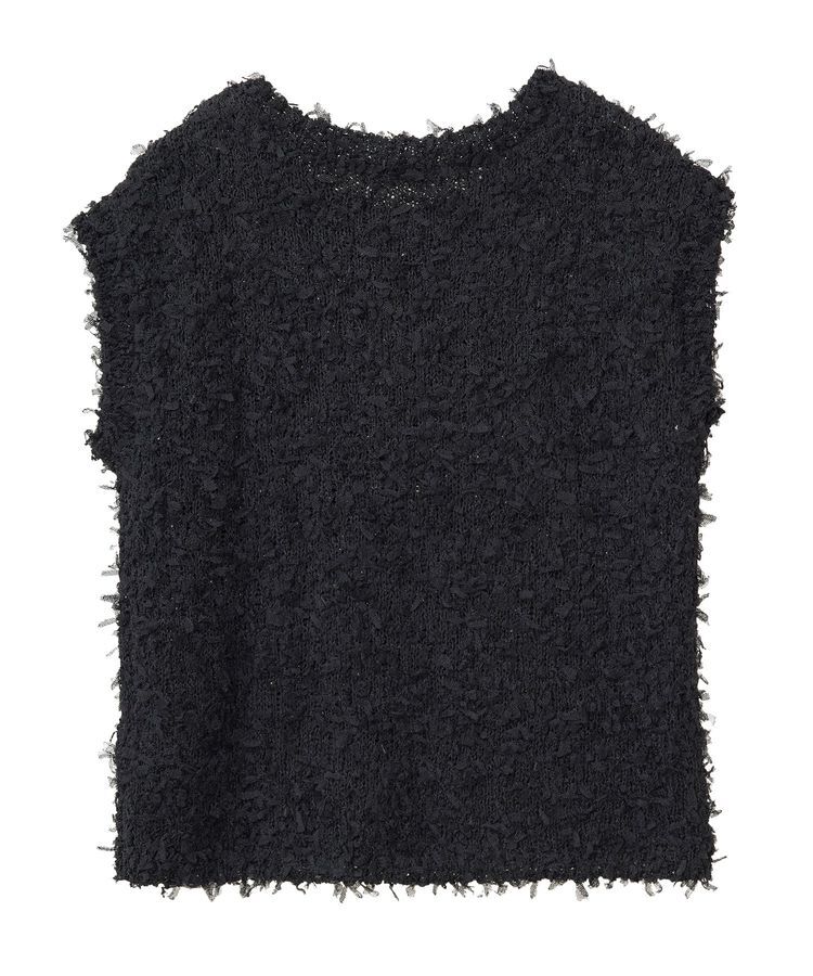 Green Parks「・swing by チュールヤーンプルオーバー」|ベスト・ジレ|