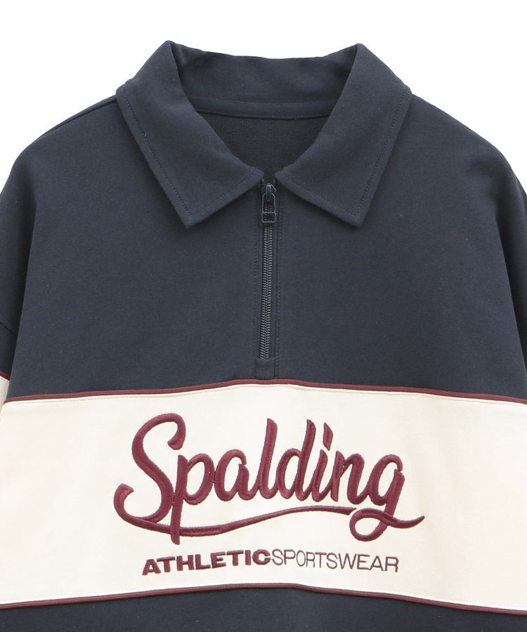 Green Parks「SPALDING別注 ハーフZIPスウェット」|スウェット・ジャージ|