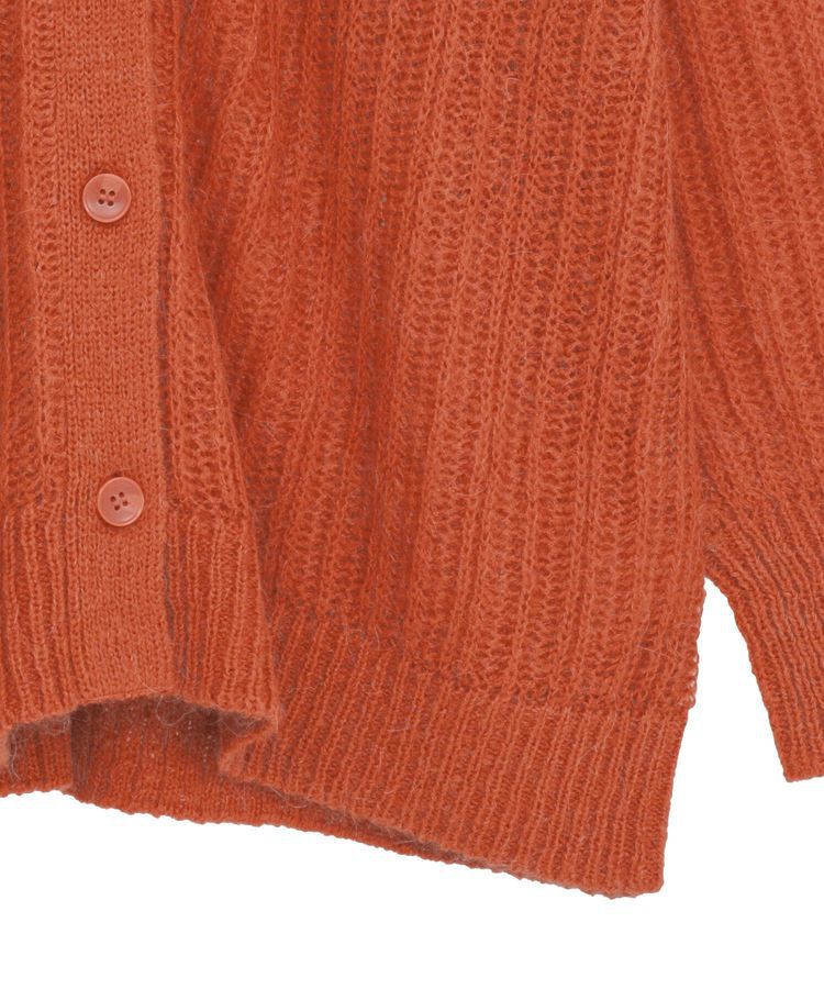 Green Parks「シアーニットVネックカーディガン」|カーディガン|