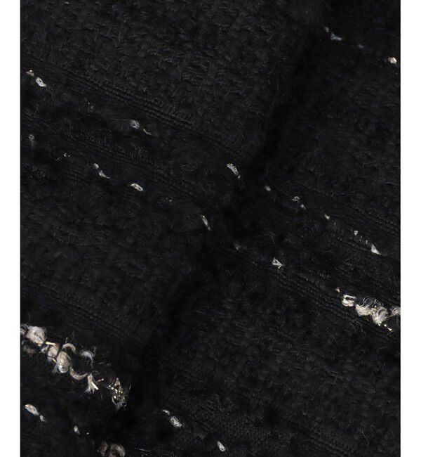 allureville「ジオリカツィードフリンジジレ」|ベスト・ジレ|