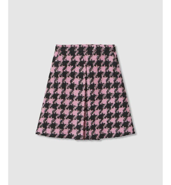 LOULOU WILLOUGHBY「【LOULOU WILLOUGHBY】ロービング千鳥タックミニスカート」|スカート|