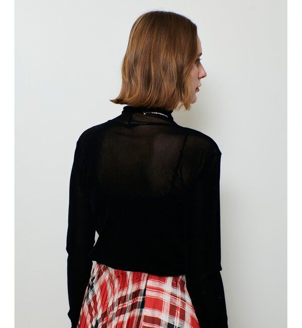 allureville「フロッキーチュールタートル」|Tシャツ・カットソー|