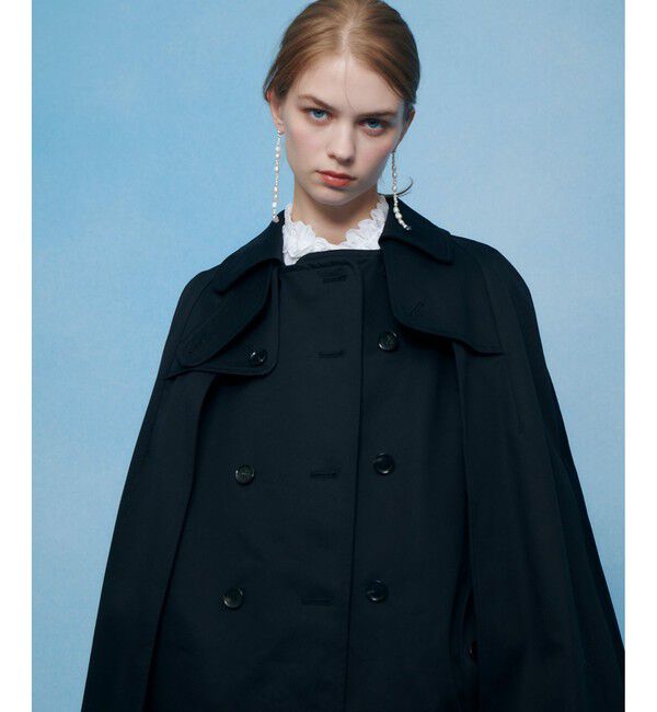 allureville/【LOULOU WILLOUGHBY】トレンチケープコート