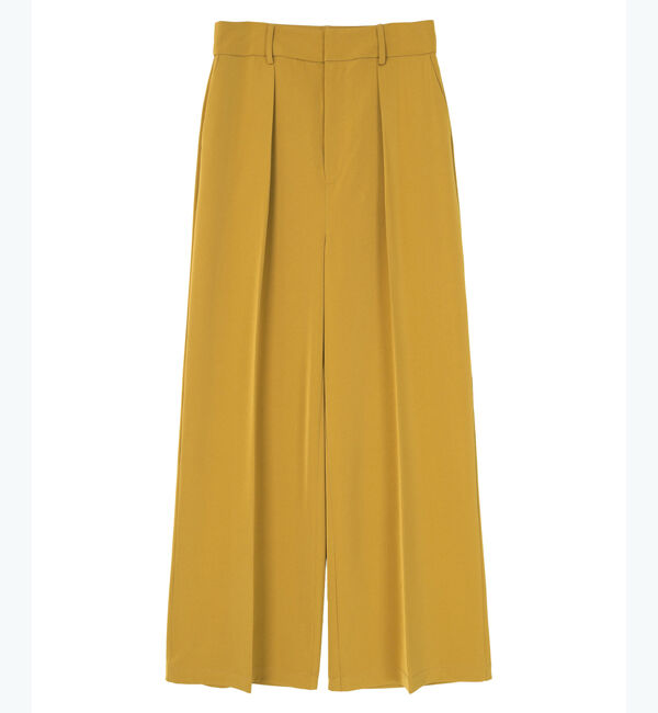 ur's「ワンタックハイウエストワイドパンツ」|スラックス|