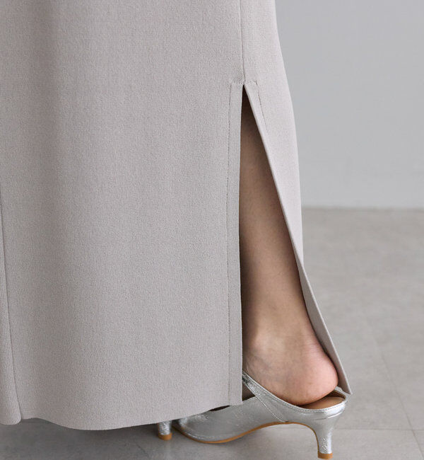  「《新色登場！/リバイバル》【-3kg見え / Du noir】ナロースカート」|スカート|