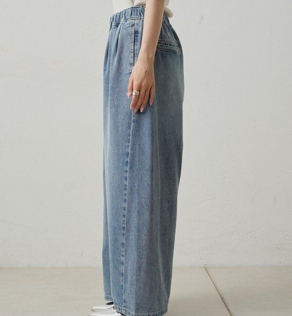  「ヴィンテージライクデニムイージーパンツ」|その他|